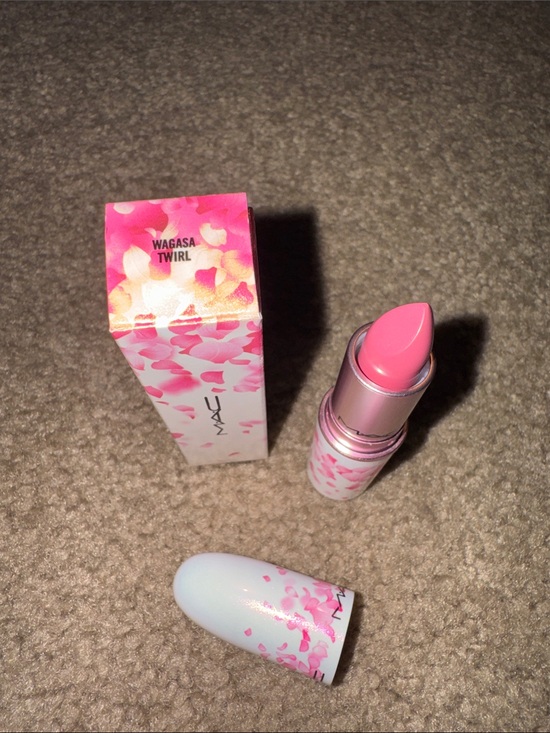 MAC Cosmetics Other - MAC Cosmetics Pink Floral Lipstick Wagasa Twirl Limited Edition NIB NEVER USED